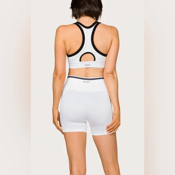 2pc Set ALALA Barre Seamless Tank Top & Shorts - Picture 10 of 16